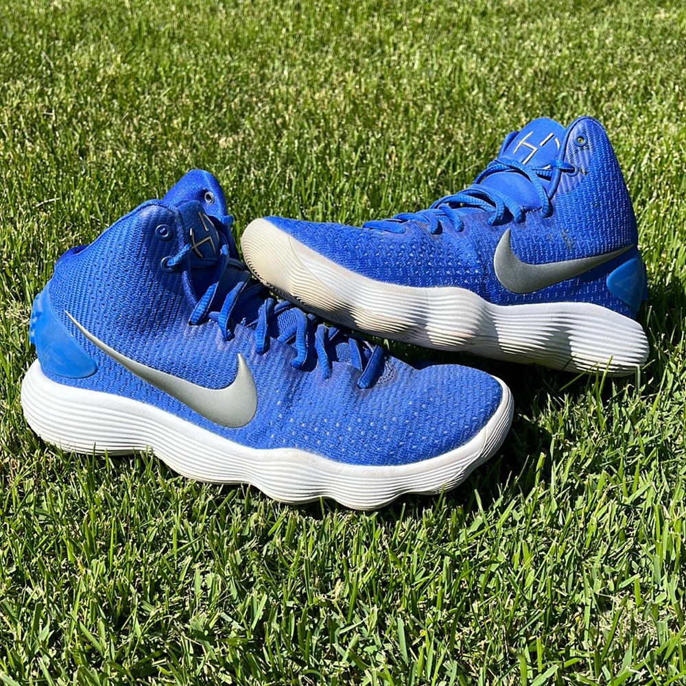 Nike Hyperdunk 2017 Blue Basketball Shoes Sneaker Womens Size 8.5 US